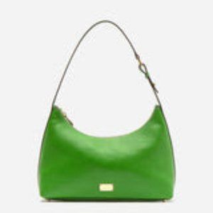 Frances Valentine Laura Hobo Tumbled Leather Green